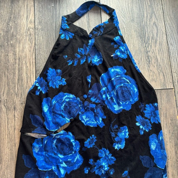 ASOS DESIGN Petite button through mandarin collar mini dress - Picture 6 of 11